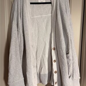 Aerie Light Gray Women's Cardigan